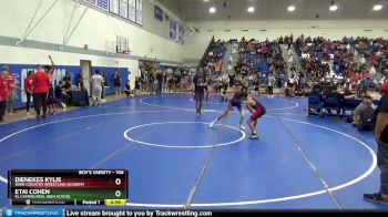 106 lbs Cons. Round 2 - Dienekes Kylis, Wine Country Wrestling Academy vs Etai Cohen, El Camino Real High School