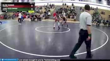 126 lbs Semifinal - Elzie Morris, Douglas vs Luke Kozlowski, Galena