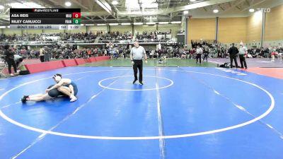 138 lbs Round Of 16 - Asa Reis, Mt. Anthony vs Riley Carlucci, Franklin