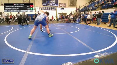 285 lbs 2nd Place - Coshehe Mashunkashey, Buck Pride Wrestling vs Cooper Kennedy, Vinita Kids Wrestling