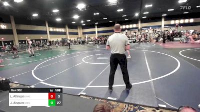 145 lbs Rr Rnd 2 - Levi Allinson, Lake Steven WC vs Jesus Aispuro, Grindhouse WC