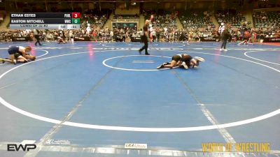 80 lbs Consi Of 32 #2 - Ethan Estes, Purler Wrestling vs Easton Mitchell, Wichita Wrestling Club