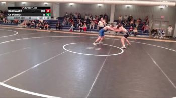 184 lbs Champ. Round 3 - Cy Fowler, Air Force vs Kash Alley, Colby Community College
