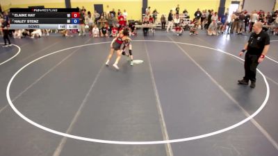 115 lbs Semis - Elaine Hay, WI vs Haley Stenz, MI