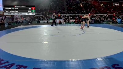 5A 190 lbs Cons. Round 1 - Peyton Lycan, Bonneville vs Issak Kolsen, Minico