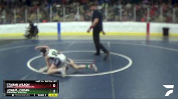 75 lbs Cons. Round 1 - Joshua Jordan, Springport Spartans vs Tristan Wilson, Spring Lake Youth Wrestling