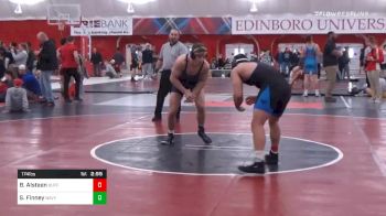 174 lbs Consolation - Bryce Alsteen, Buffalo vs Shane Finney, Navy