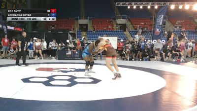 190 lbs Cons. Sub-rd Of 16 - Sky Kopp, North Dakota vs Arheanna Bryan, Florida