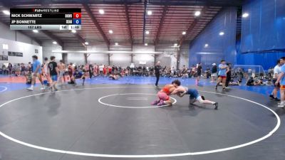 157 lbs Semifinal - Nick Schwartz, SKWC - HS vs Jp Bonnette, Seagulls