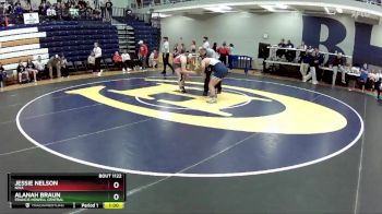 190 lbs. 5th Place Match - Alanah Braun, Francis Howell Central vs Jessie Nelson, Nixa