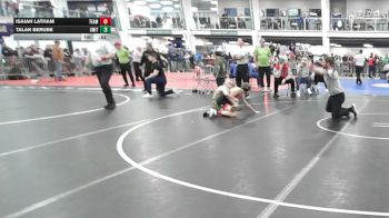 81 lbs 3rd Place - Isaiah Latham, Team Tugman vs Talan Berube, Smittys Wrestling Barn