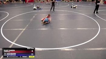 86 lbs Cons. Round 3 - Eliot Sween, Minnesota vs Ty Washburn, Rum River Wrestling