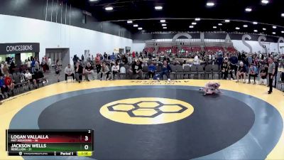 60 lbs Round 2 (8 Team) - Logan Vallalla, Mat Assassins vs Jackson Wells, Rebellion