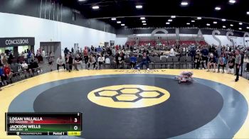 60 lbs Round 2 (8 Team) - Logan Vallalla, Mat Assassins vs Jackson Wells, Rebellion