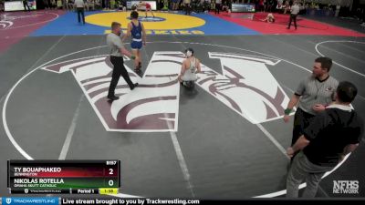 Semifinal - Nikolas Rotella, Omaha Skutt Catholic vs Ty Bouaphakeo, Bennington