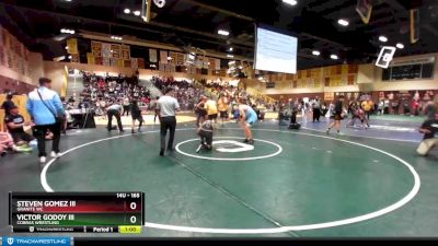 165 lbs Semifinal - Steven Gomez Iii, Granite WC vs Victor Godoy Iii, Cobras Wrestling