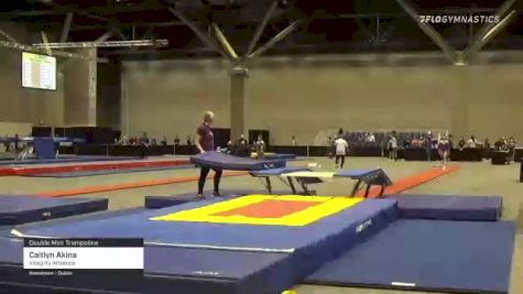 Caitlyn Akina - Double Mini Trampoline, Integrity Athletics - 2021 USA Gymnastics Championships