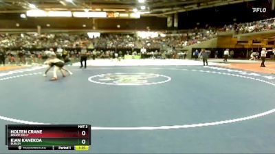 106 lbs Champ. Round 2 - Kian Kanekoa, Burley vs Holten Crane, Bishop Kelly