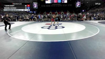 100 lbs Champ. Rd Of 64 - Gavin Hoeft, MN vs Manuel Cacoilo, CA