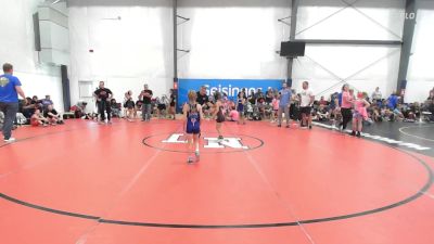 25 lbs Rr Rnd 6 - Noella Thiel, Lady Warriors United - W vs Quinn Supanik, Valkyrie Girls WC - W