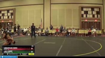145 lbs Semis & 1st Wrestleback (8 Team) - Lee Faber, BlueWave E vs Jonathan Zero, BTWC