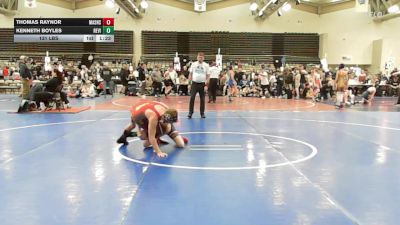 131 lbs Semifinal - Thomas Raynor, Mat Assassins Gray - ESE vs Kenneth Boyles, Revival Oange