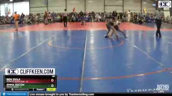 88 lbs Round 4 (6 Team) - Ben Ziola, Dynasty Death Row vs Emma Bacon, Minion Green