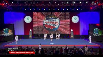 Inspire Athletics - Icons [2025 L6 Limited Senior Small Coed Semis] 2025 The Cheerleading Worlds
