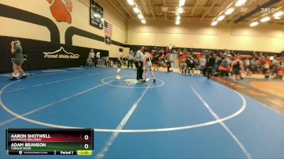 120B Round 3 - Adam Branson, Tongue River vs Aaron Shotwell, Lockwood (Billings)