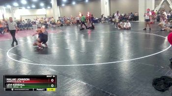 165 lbs Round 4 (10 Team) - Levi Kendall, Social Circle vs Malaki Johnson, Hawkstyle Elite