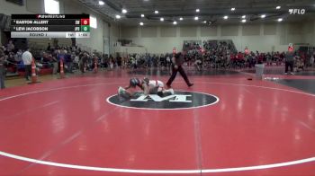 95 lbs Round 1 - Easton Allert, SHED Wrestling vs Levi Jacobson, Jack Pine Savage