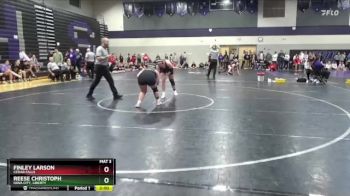 190 lbs Quarterfinal - Reese Christoph, Iowa City, Liberty vs Finley Larson, Cedar Falls