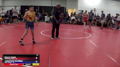 97 lbs 2nd Place Match (16 Team) - Sully Marx, Minnesota Blue vs Christian Ramirez, New Jersey