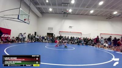 87 lbs Round 2 - Colton Rodgers, Eastside United vs Levic McGee, Touch Of Gold Wrestling Club