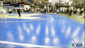 52 lbs Consi Of 8 #2 - Grady Gill, Husky WC vs Paason Edwards, Woodward Youth Wrestling