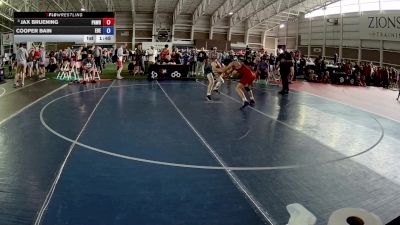 132 lbs Quarters - JAX BRUENING, Patriot Wrestling vs Cooper Bain, Eastern Oregon Elite