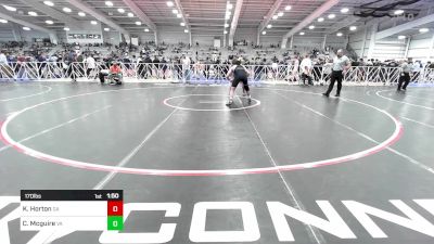 170 lbs Round Of 32 - Kaid Horton, GA vs Colton Mcguire, VA