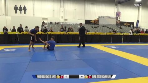 Gabriel Petersen Macagnan Olivei vs Miguel Aurelio Gomes Dos Santos 2024 World IBJJF Jiu-Jitsu No-Gi Championship