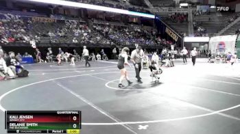 115 Class 1 lbs Quarterfinal - Delanie Smith, Mid-Buchanan vs Kali Jensen, Wright City