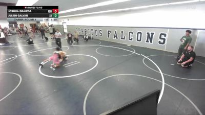 138 lbs Champ. Round 1 - Joshua Grajeda, Fifth Sun WC vs Julien Galvan, Sunny Hills
