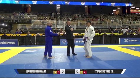 Steven Soo Yung Sin vs Jeffrey Deon Howard 2025 Pan Jiu Jitsu IBJJF Championship