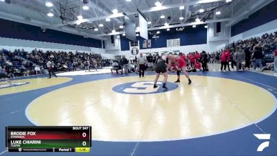 190 lbs Champ. Round 2 - Brodie Fox, Etiwanda vs Luke Chiarini, Tustin