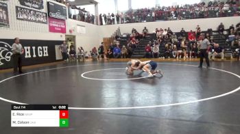 120 lbs Consi Of 8 #2 - Evan Rice, Newport vs Marcus Colson, Camp Hill