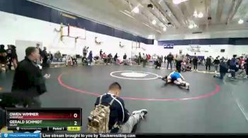 182 lbs Cons. Round 3 - Owen Wimmer, Sandpoint vs Gerald Schmidt, Selah