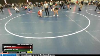152 lbs Cons. Round 2 - Breanna Wier, WI vs Madeleine Rouse, CA