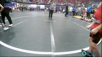 58 lbs Semifinal - Ayden Thomas, OKC Saints Wrestling vs Axel Linthicum, Carl Albert