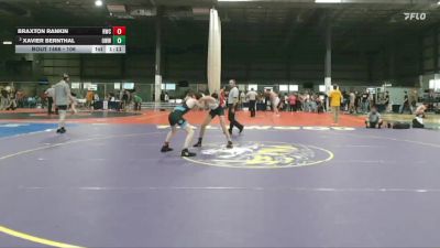 106 lbs Cons. Semi - Xavier Bernthal, OTM Walters Wrestling vs Braxton Rankin, Richmond Wrestling Club