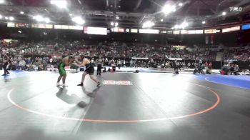 5A 285 lbs Cons. Round 1 - Jakeem Ashley, Blackfoot vs Dominiq Aguirre, Vallivue