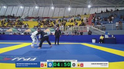 CARLOS EDUARDO ALVES vs WEVERTON BARBOSA DA SILVA 2026 FPJJ Campeonato Paulista