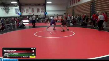 285 lbs Round 1 - Jordan Salyers, Keokuk vs Keanu Miller, Van Buren County